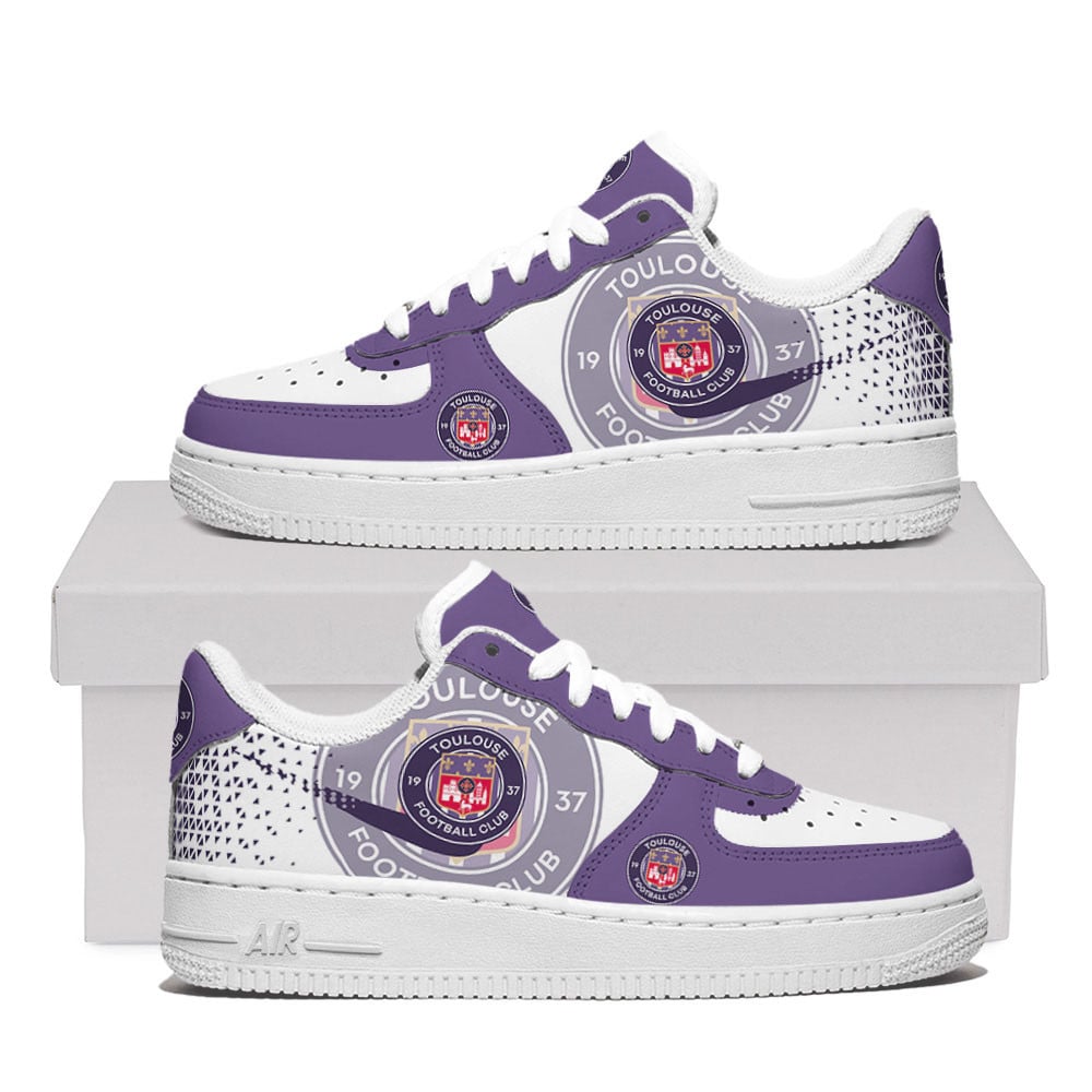 Toulouse Fc Air Force One Shoes For Fans For Men Women Af1 Collection