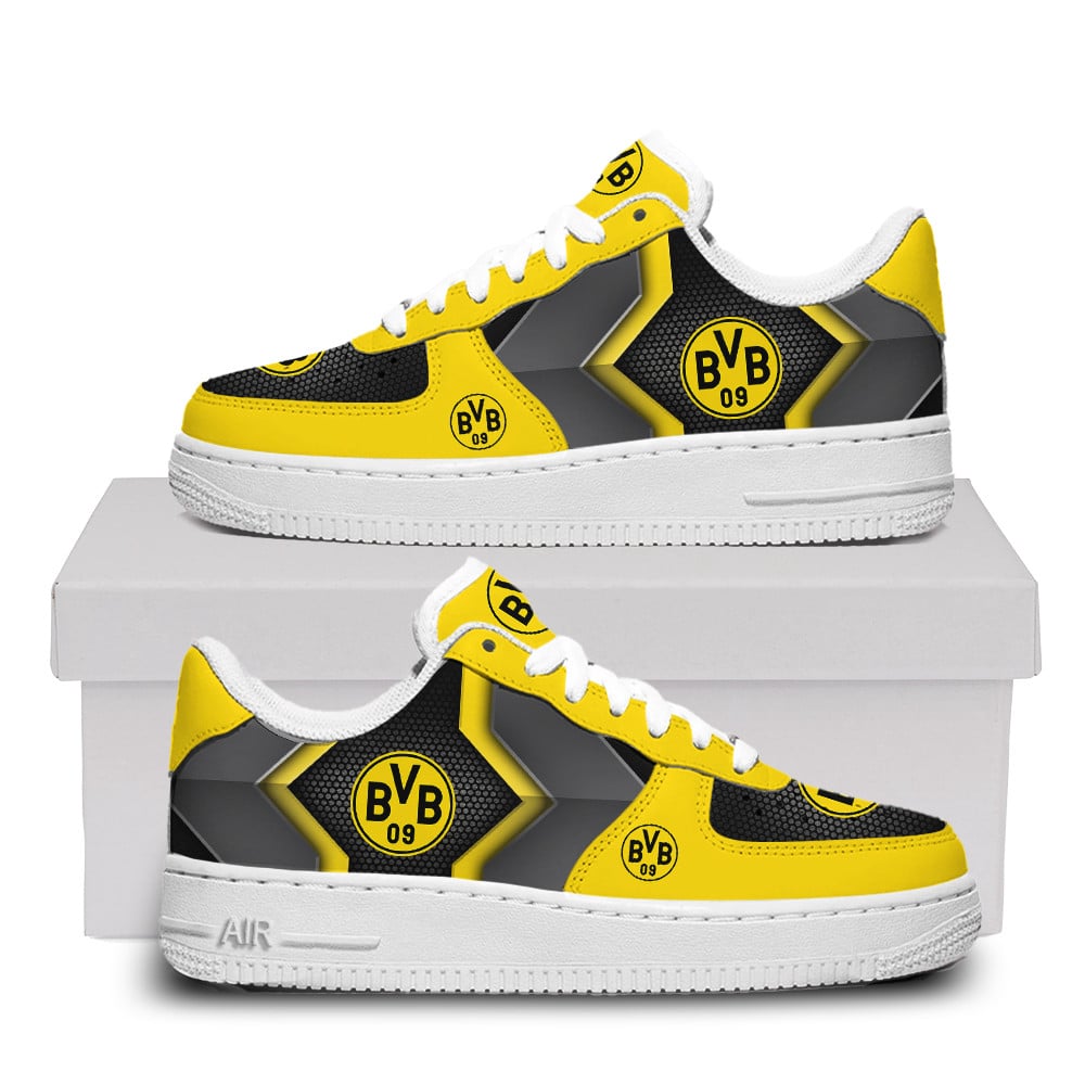 Borussia Dortmund Air Force One Shoes For Men Women