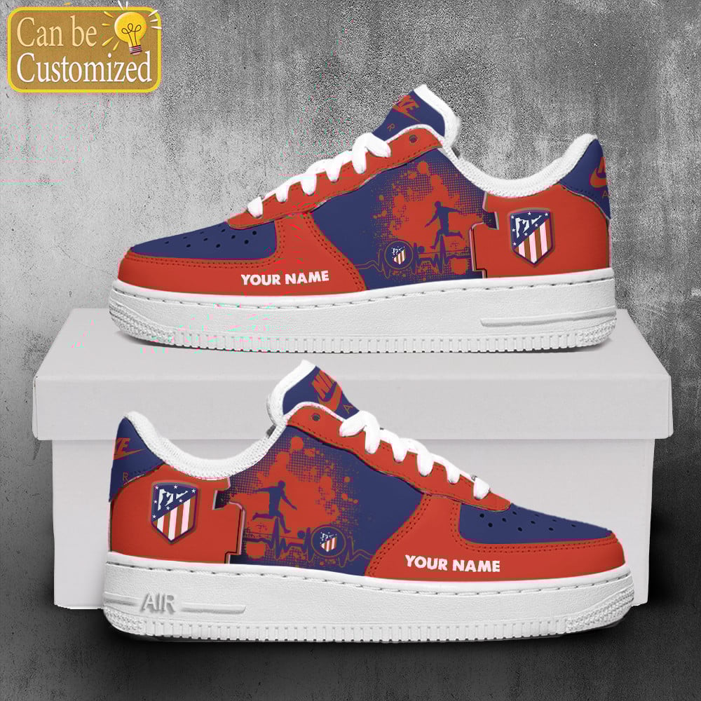Atltico Madrid Air Force One Shoes Personalized For Men Women