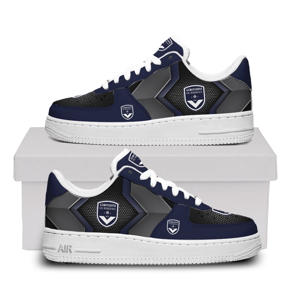 Girondins De Bordeaux Air Force One Shoes For Fans For Men Women