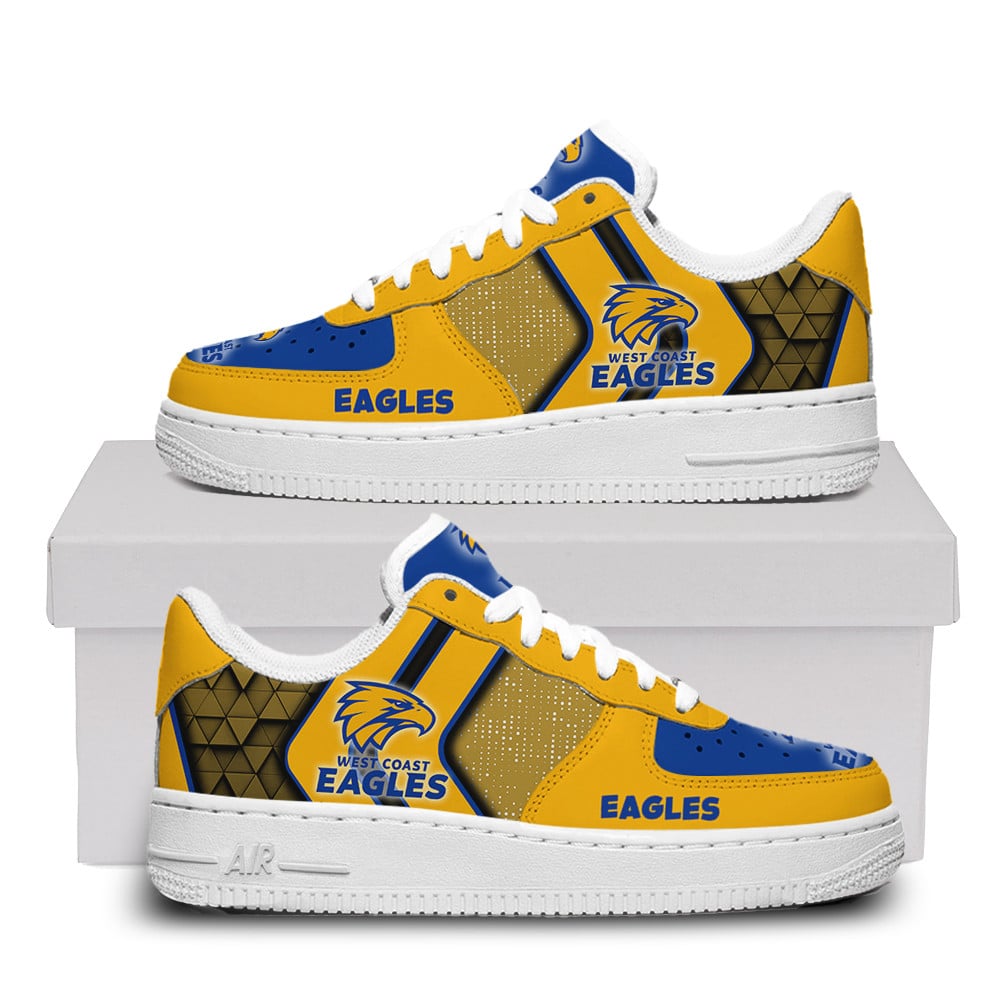 West Coast Eagles Air Force One Shoes For Fans For Men Women Af1 Collection