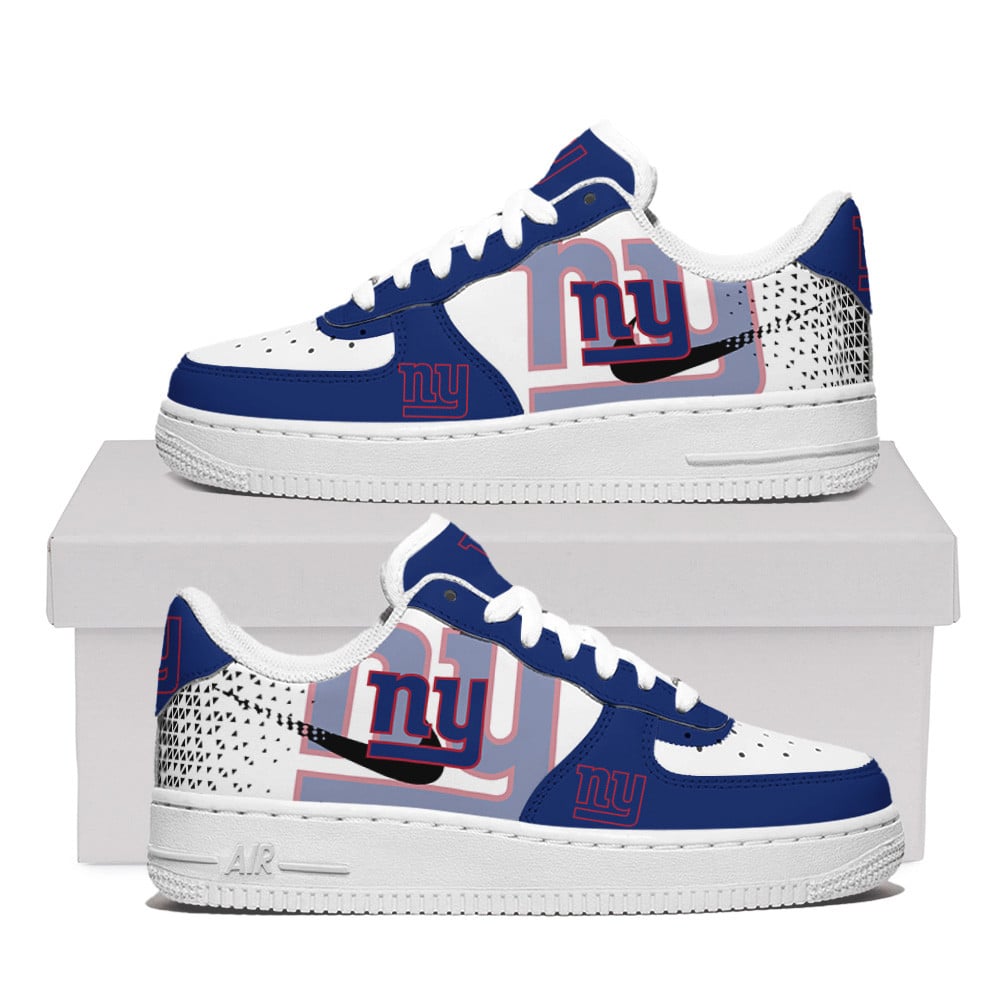 New York Giants Air Force One Shoes For Men Women