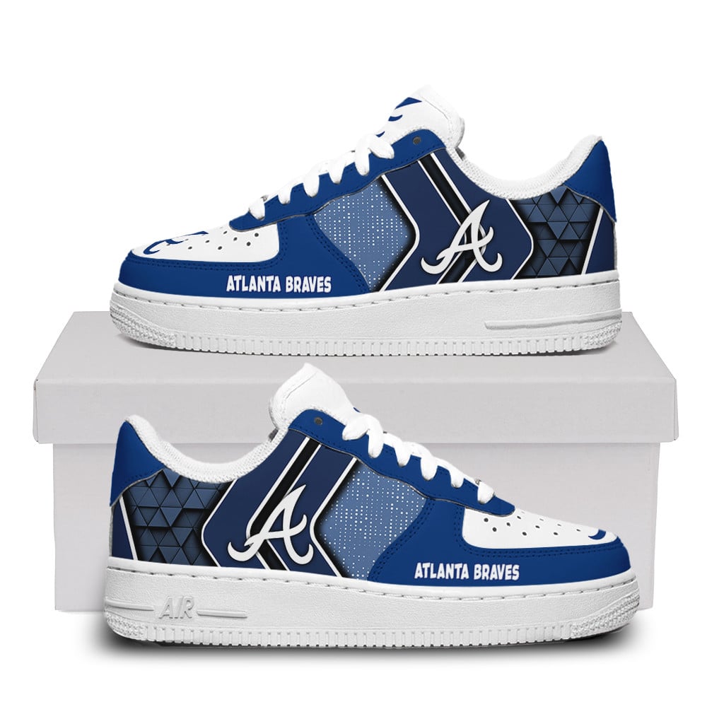 Atlanta Braves Air Force One Shoes For Men Women