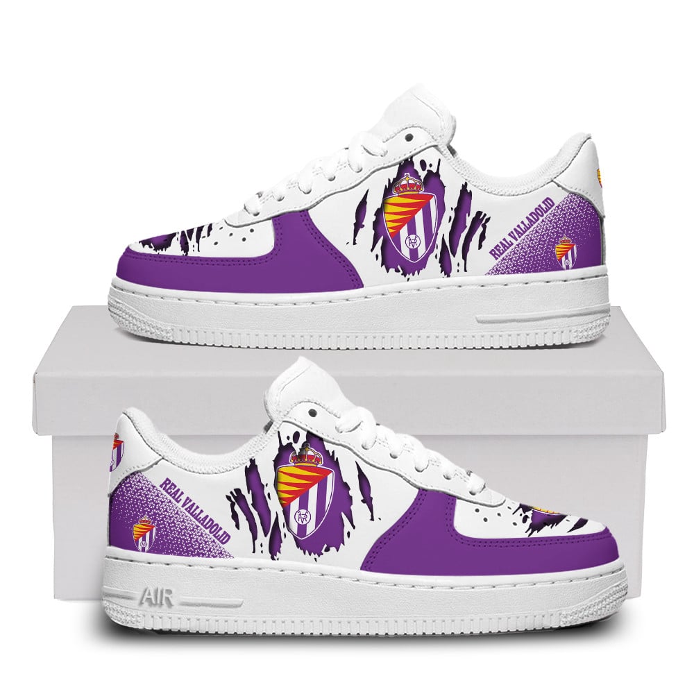 Real Valladolid Air Force One Shoes For Men Women