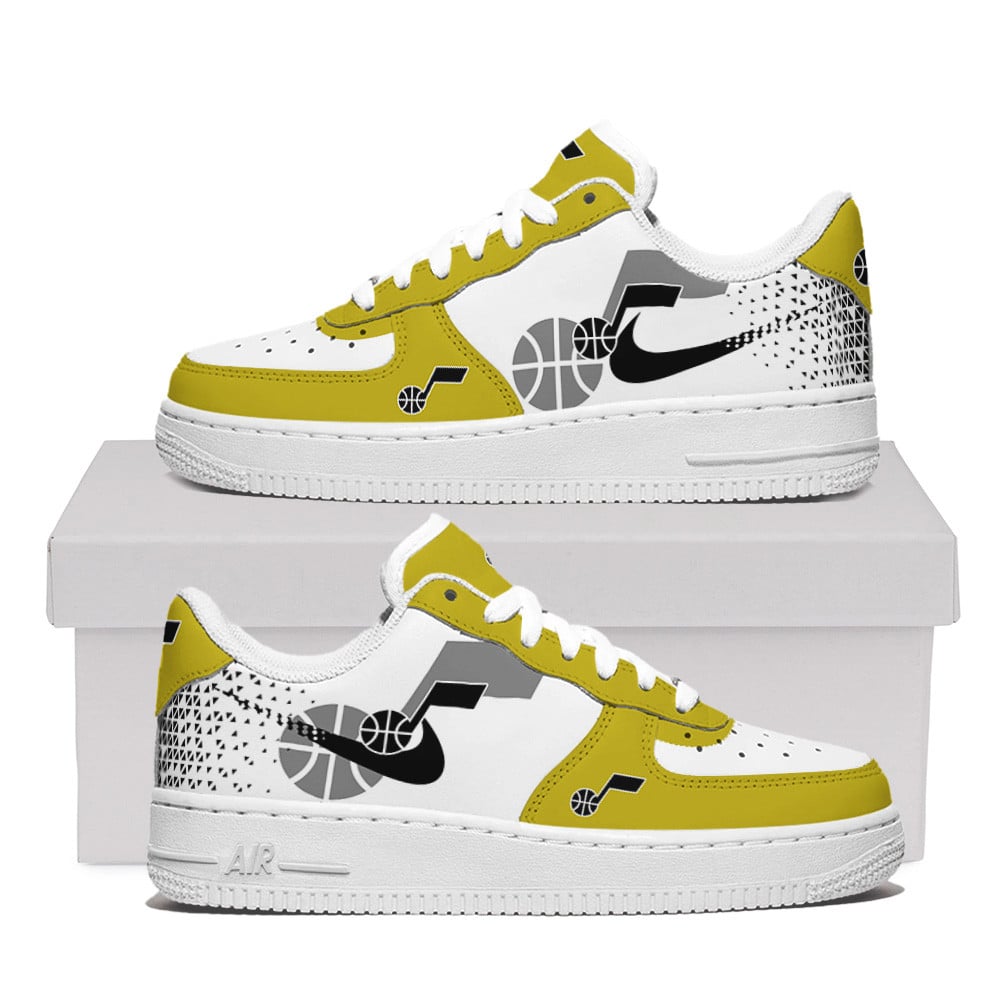Utah Jazz Air Force One Shoes For Men Women