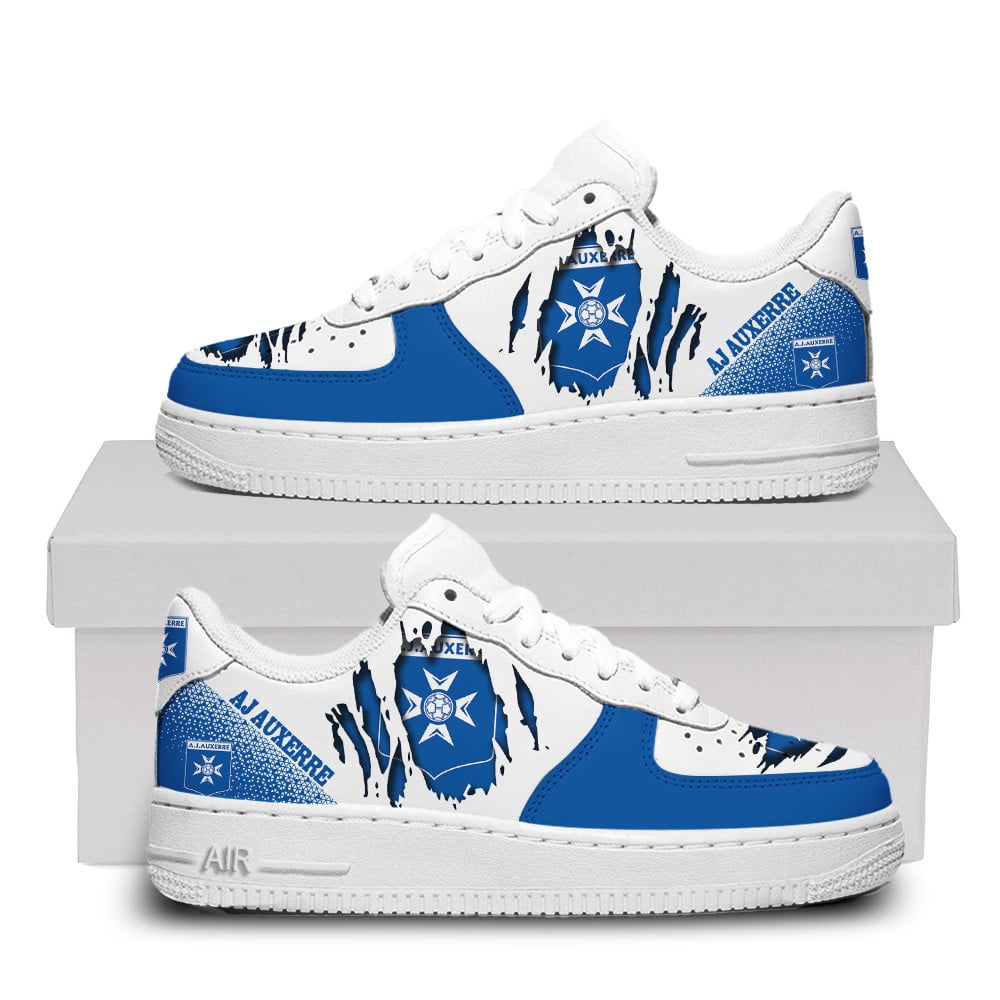Aj Auxerre Air Force One Shoes For Fans For Men Women Af1 Collection