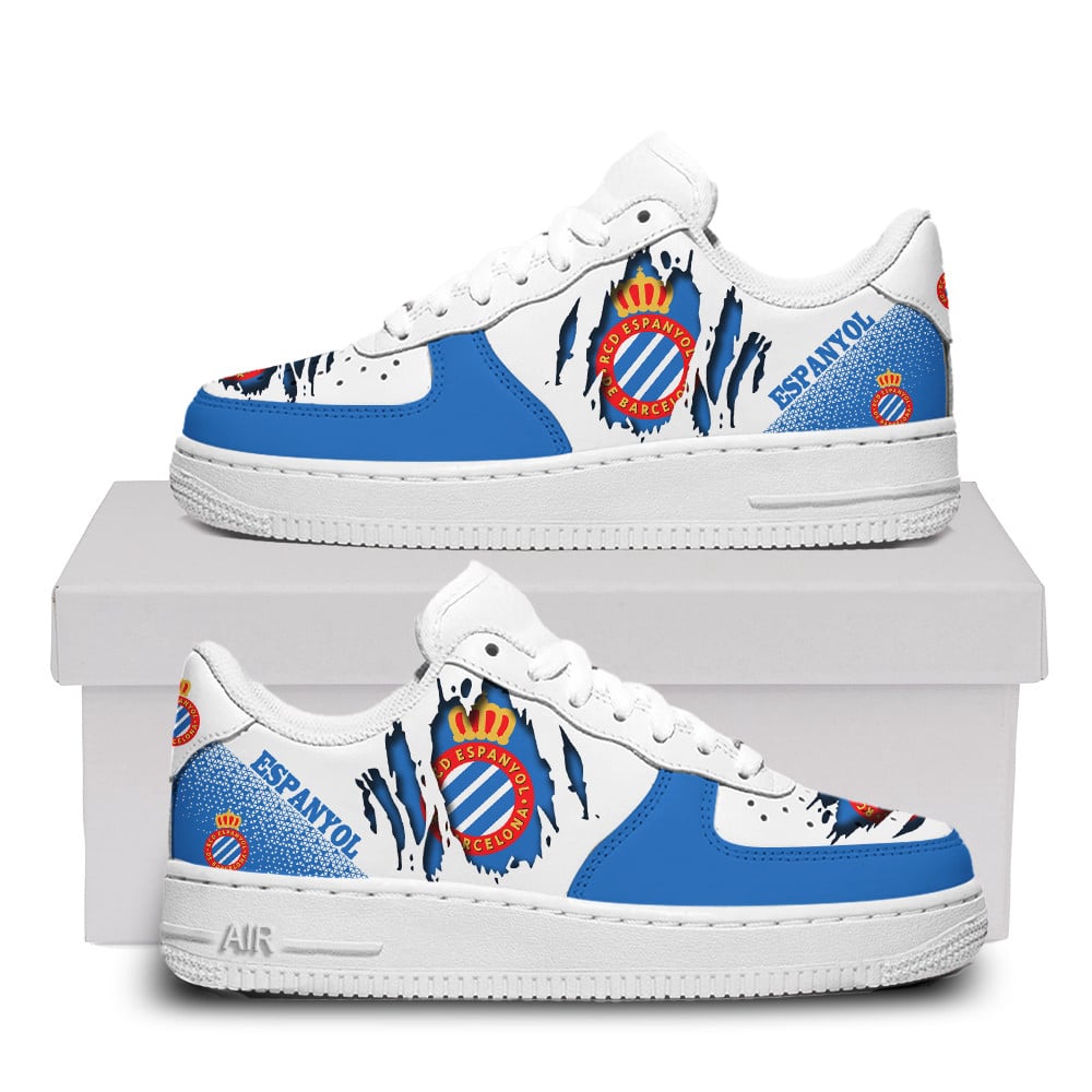 Rcd Espanyol Air Force One Shoes For Men Women