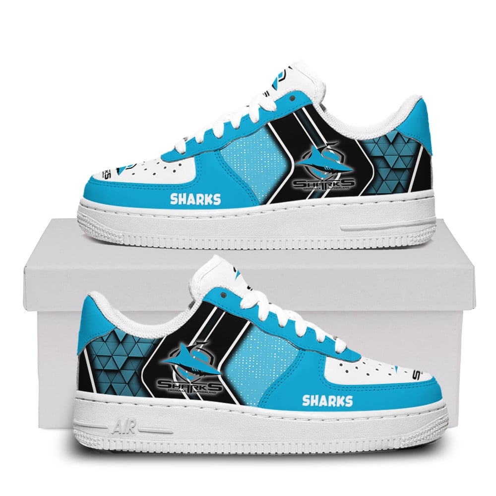 Cronulla-Sutherland Sharks Air Force One Shoes For Men Women