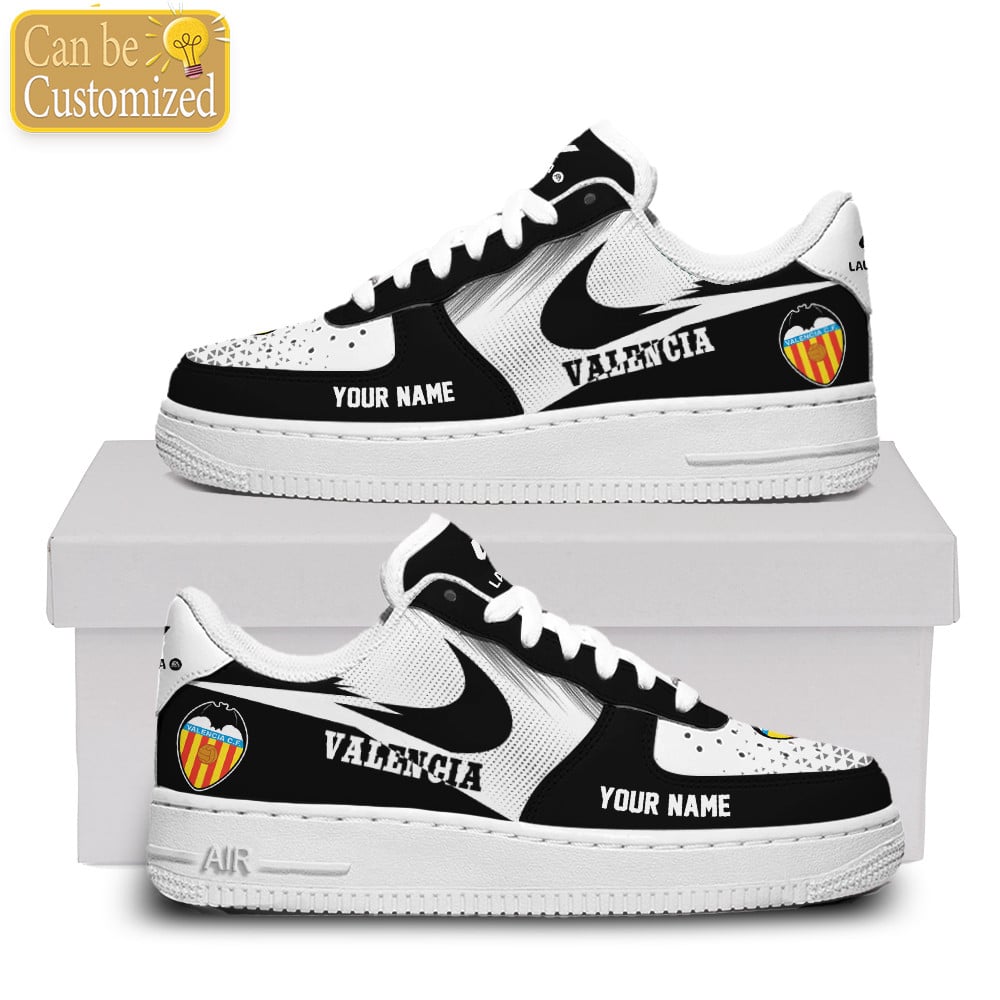 Valencia Custom Name Air Force One Shoes For Men Women