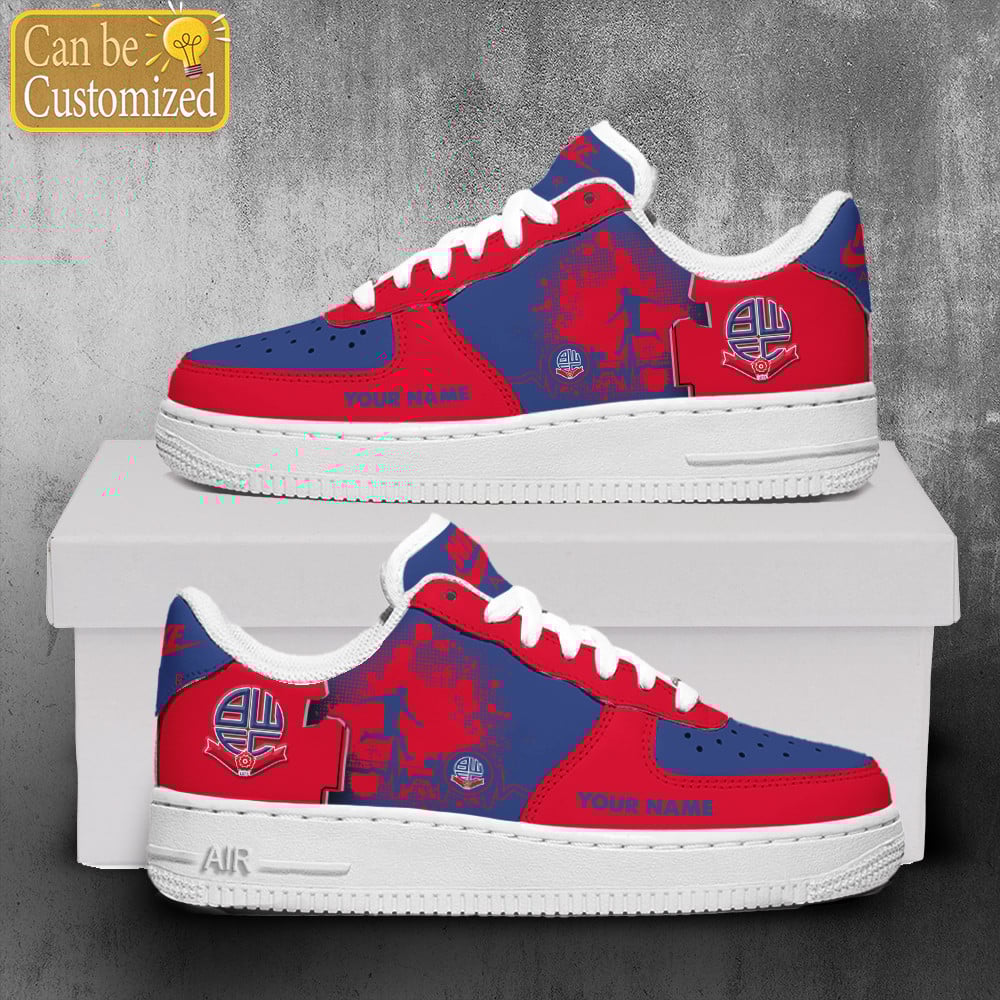 Bolton Wanderers Air Force One Shoes Personalized For Fans For Men Women Af1 Collection