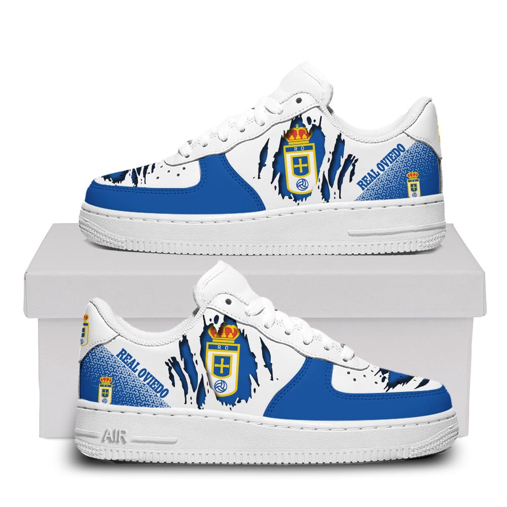 Real Oviedo Air Force One Shoes For Men Women
