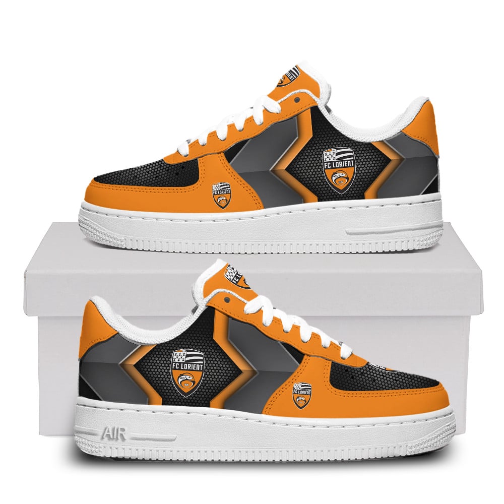 Fc Lorient Air Force One Shoes For Fans For Men Women Af1 Collection