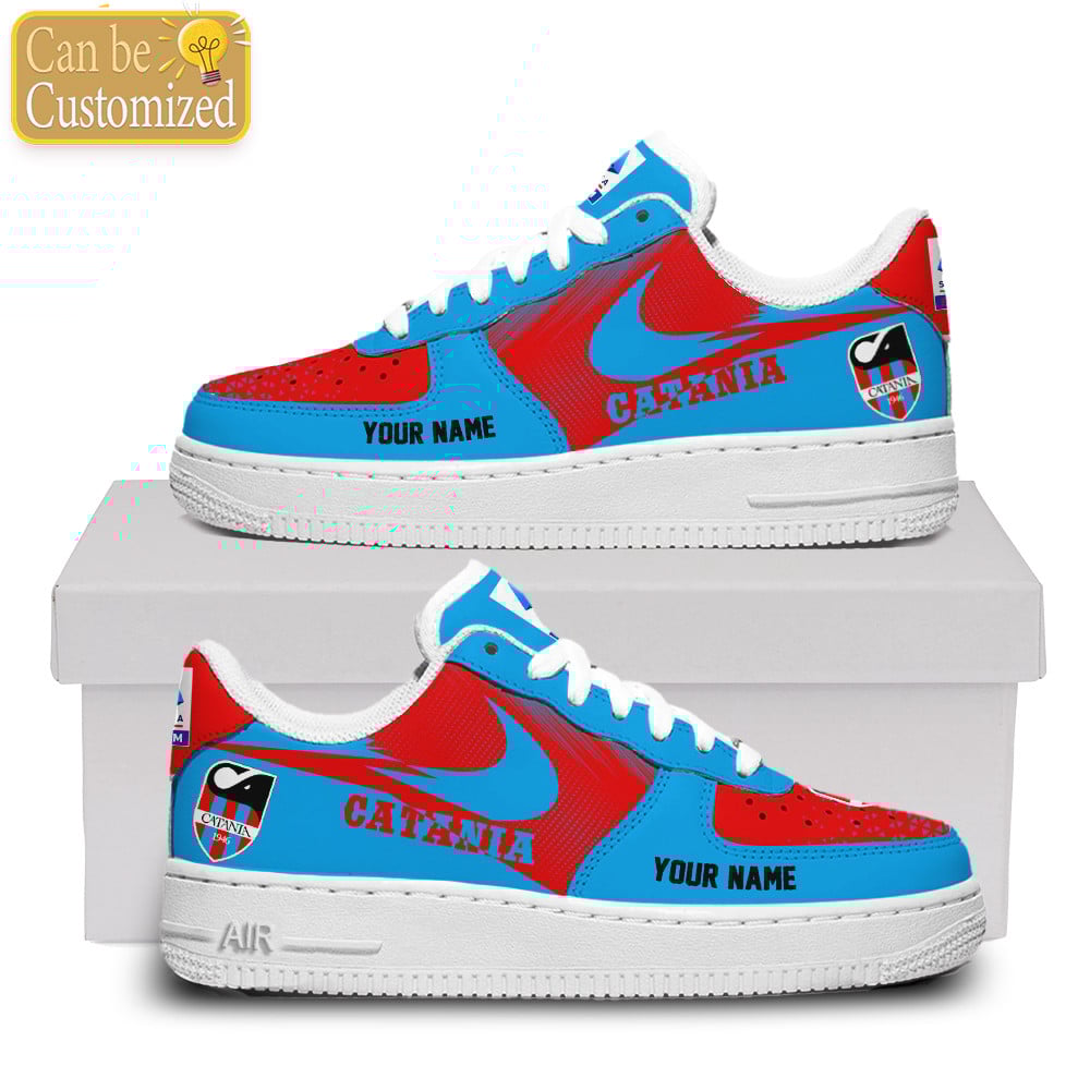 Catania Custom Name Air Force One Shoes For Men Women