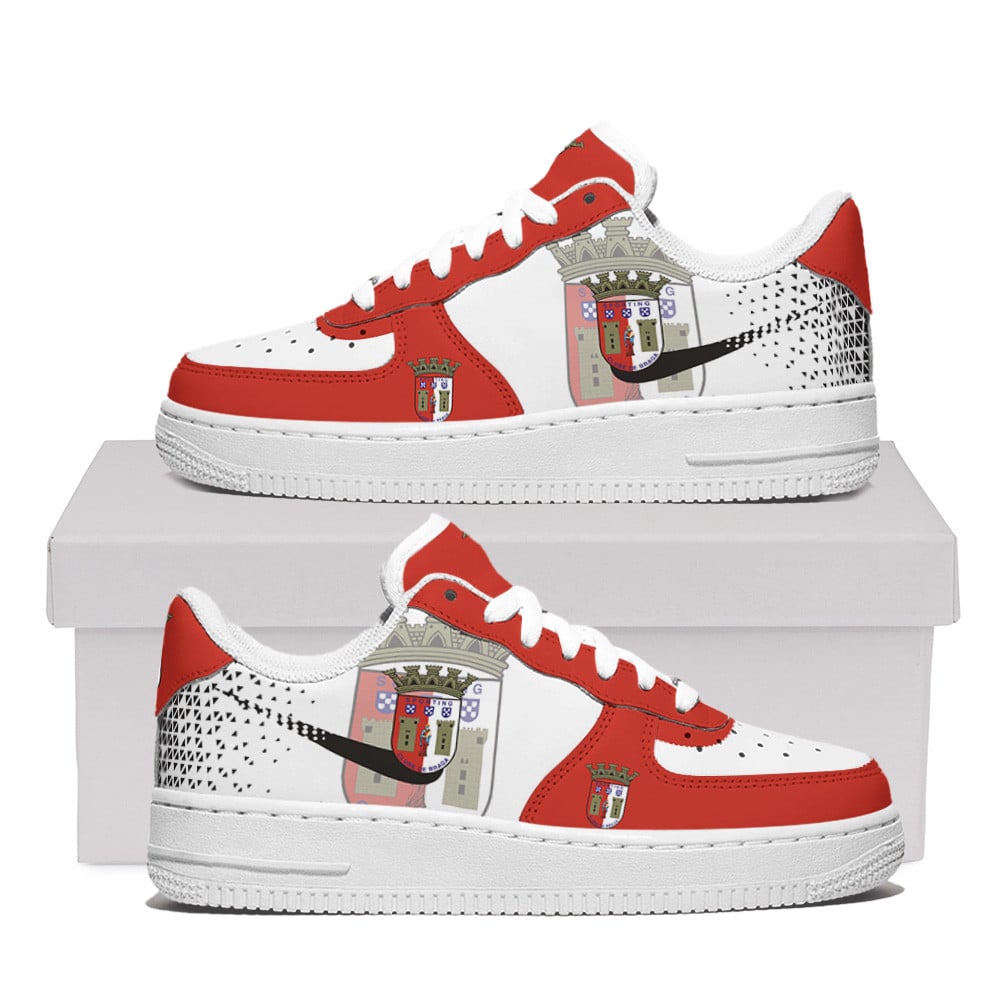 Sc Braga Air Force One Shoes For Fans For Men Women Af1 Collection