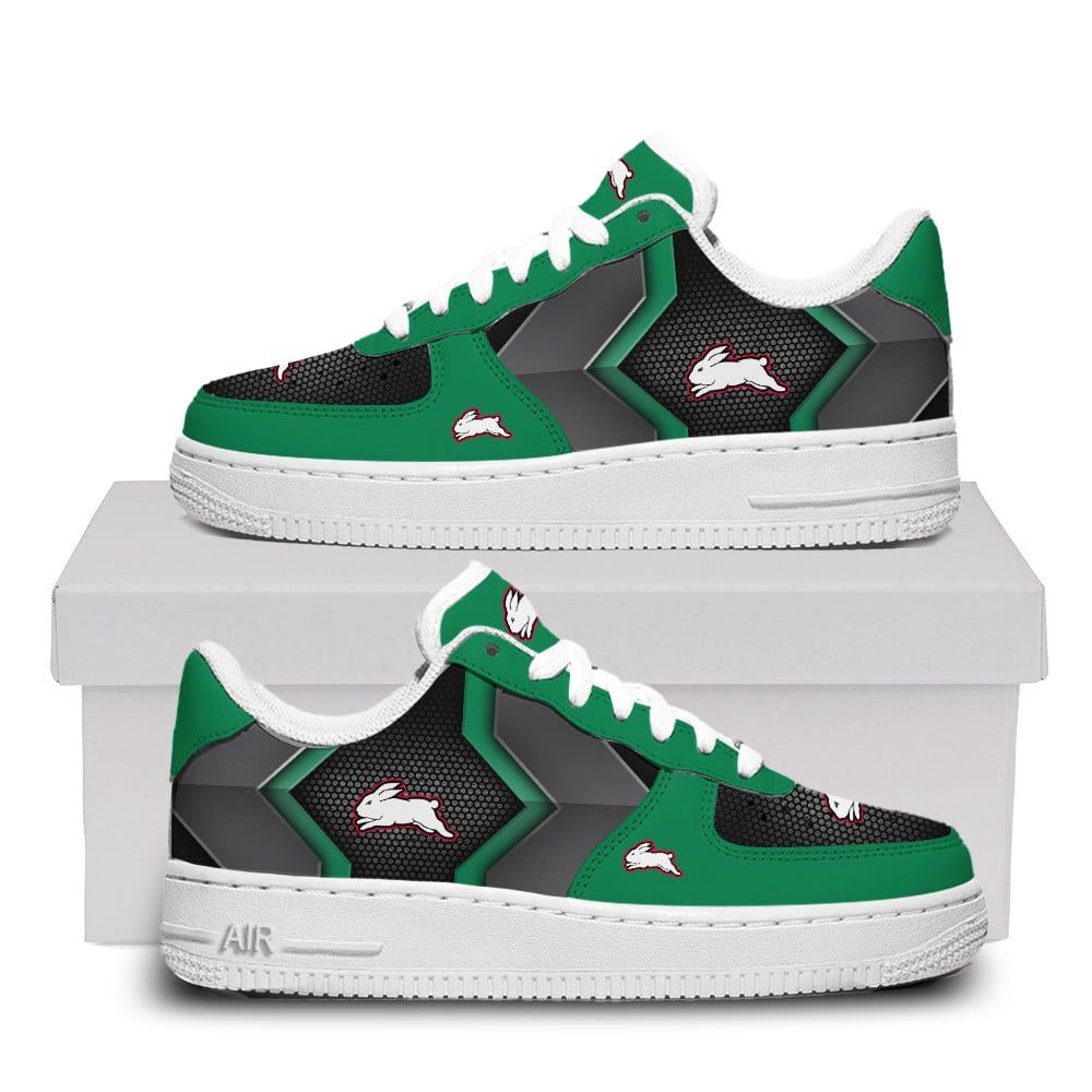 South Sydney Rabbitohs Air Force One Shoes For Men Women