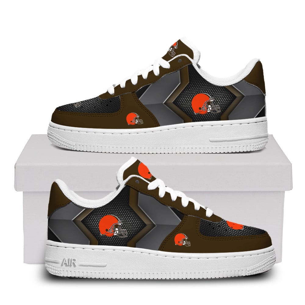 Cleveland Browns Air Force One Shoes For Men Women