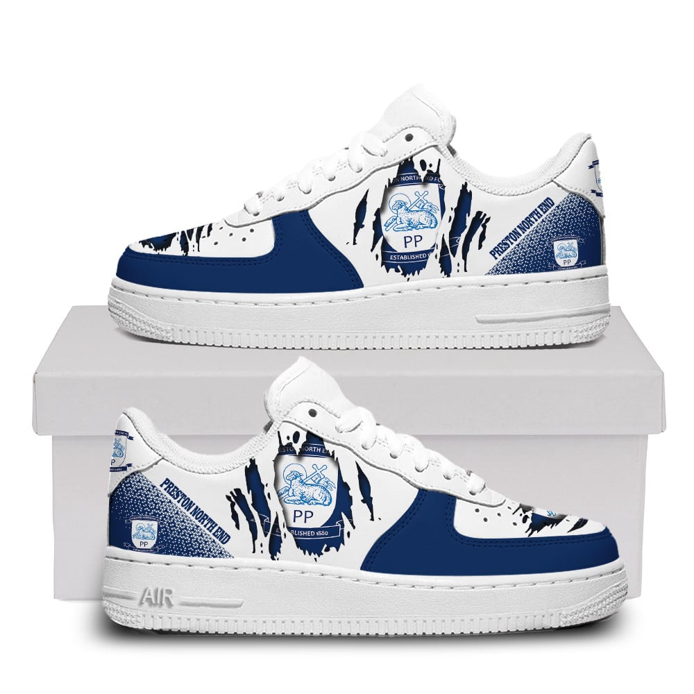 Preston North End Air Force One Shoes For Men Women