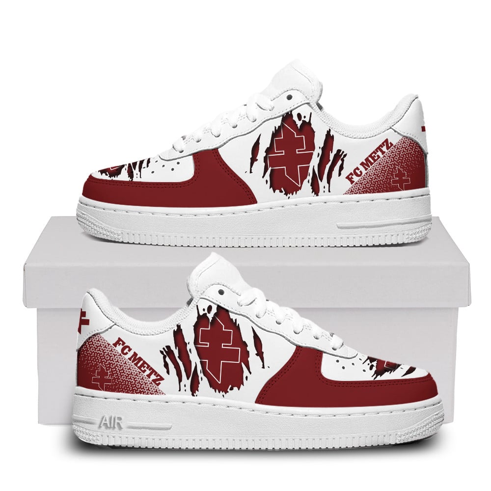 Fc Metz Air Force One Shoes For Fans For Men Women