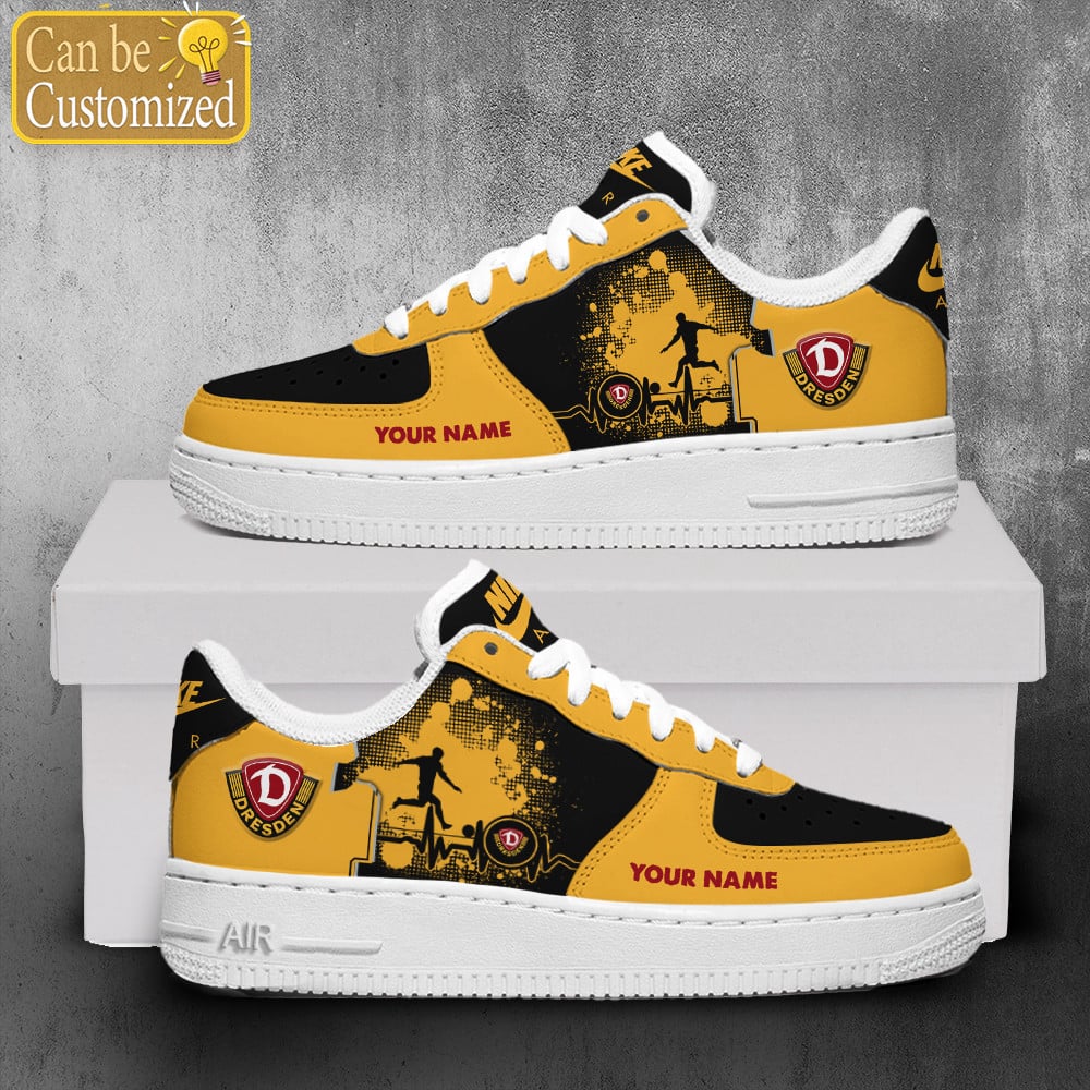 Dynamo Dresden Air Force One Shoes Sneaker Af1 Personalized For Men Women