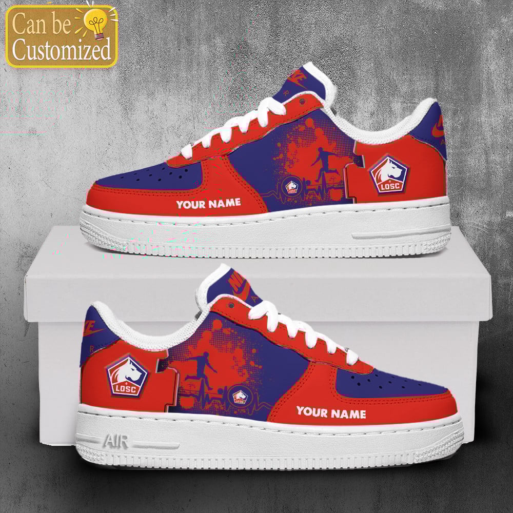 Losc Lille Air Force One Shoes Personalized For Men Women