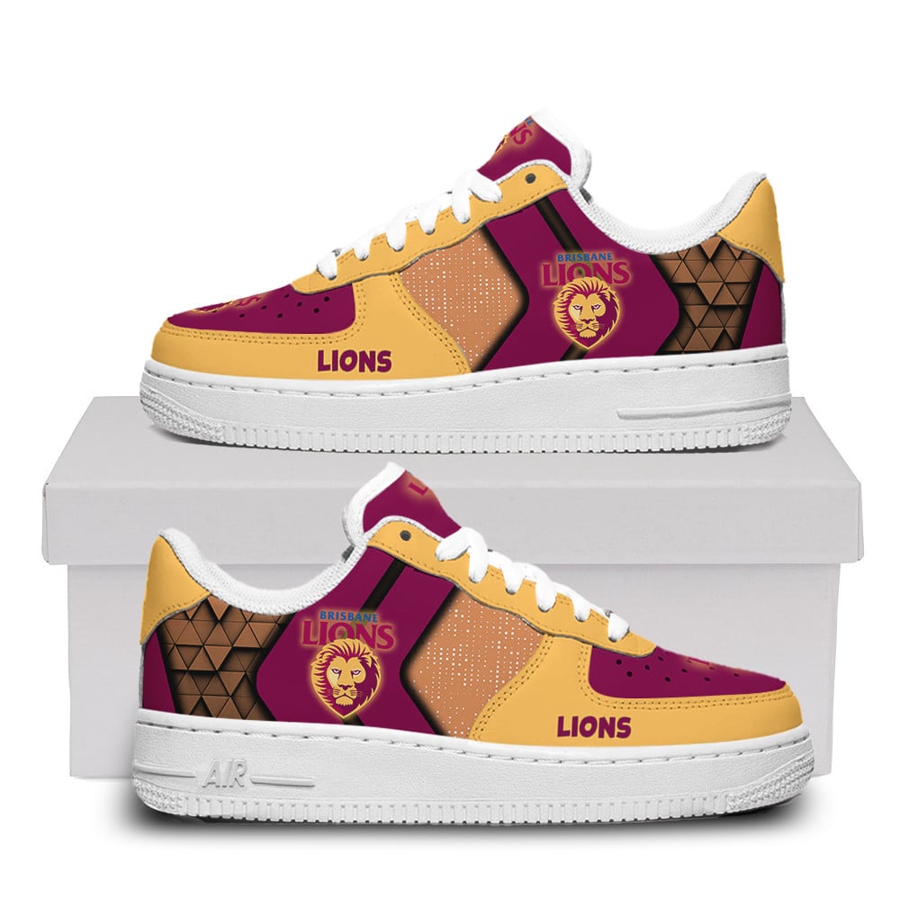 Brisbane Lions Air Force One Shoes For Men Women