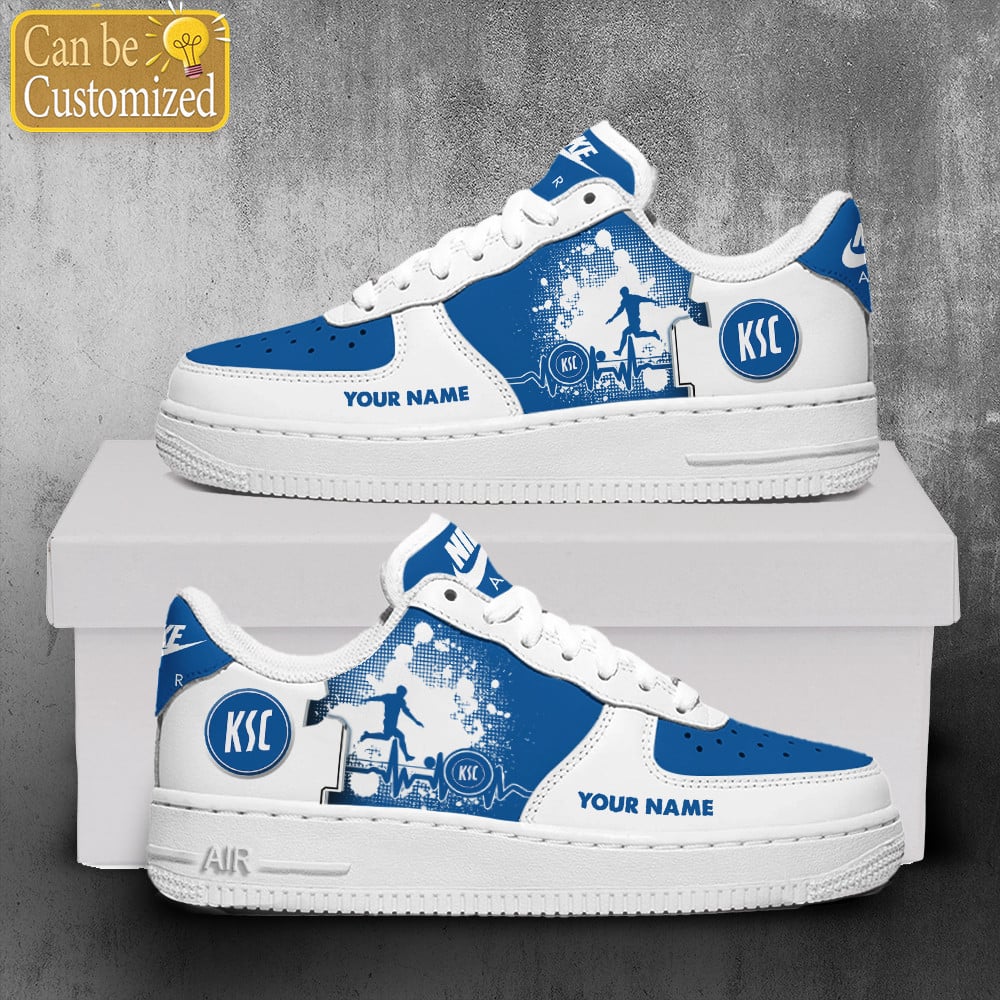 Karlsruher Sc Air Force One Shoes Personalized For Men Women