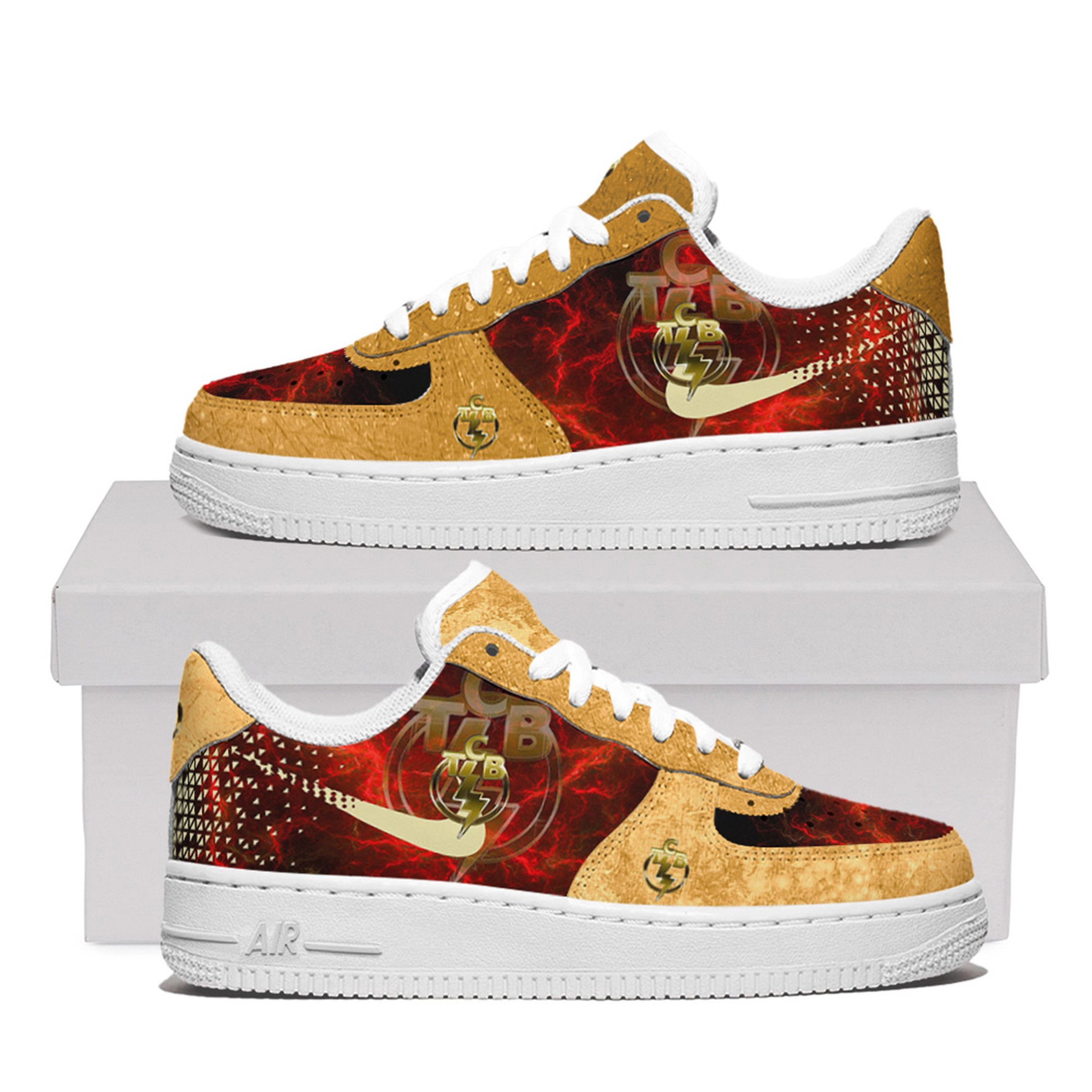Elvis Presley Air Force One Shoes For Men Women
