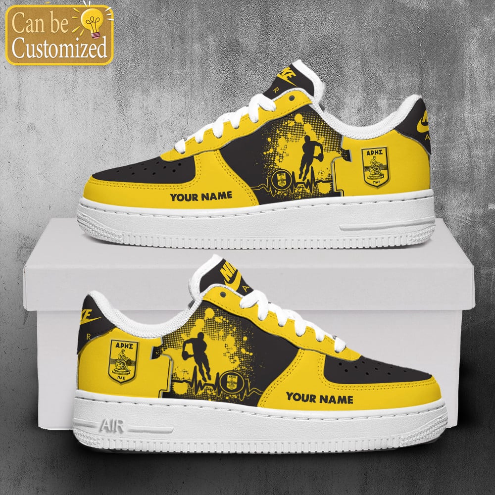 Aris Thessaloniki Air Force One Shoes Personalized For Men Women