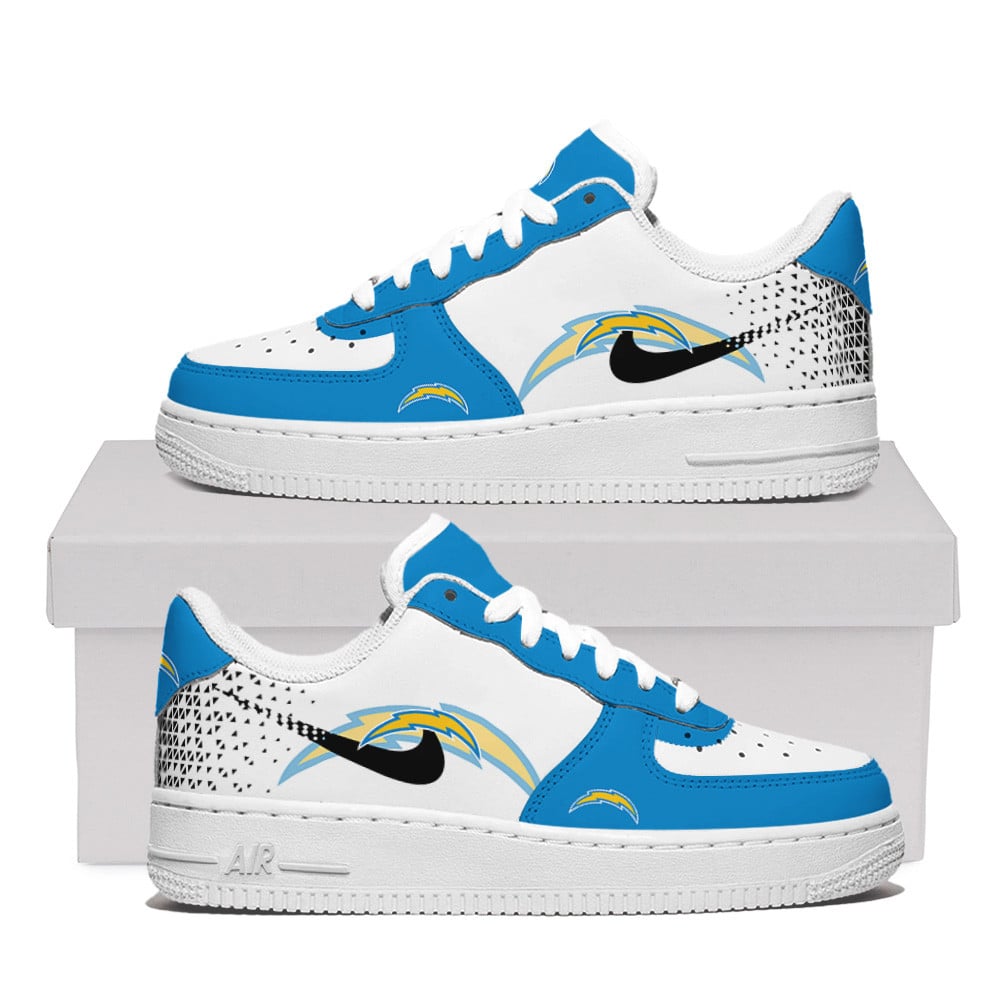 Los Angeles Chargers Air Force One Shoes For Men Women
