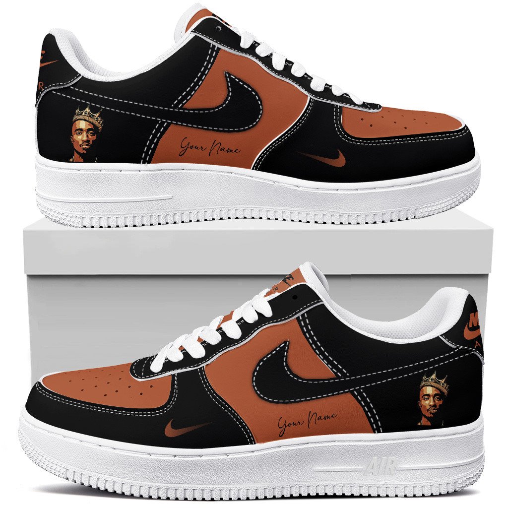 Tupac Air Force One Shoes C626 Personalized For Men Women