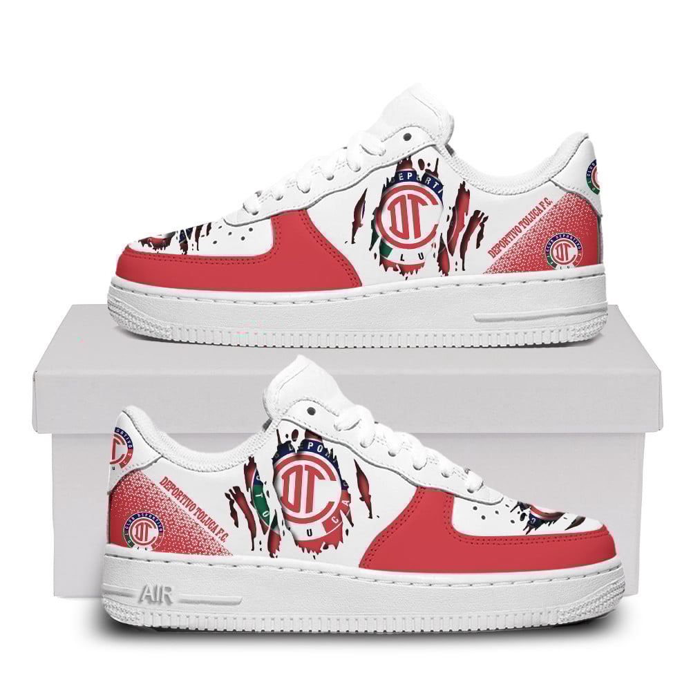 Deportivo Toluca Air Force One Shoes For Men Women