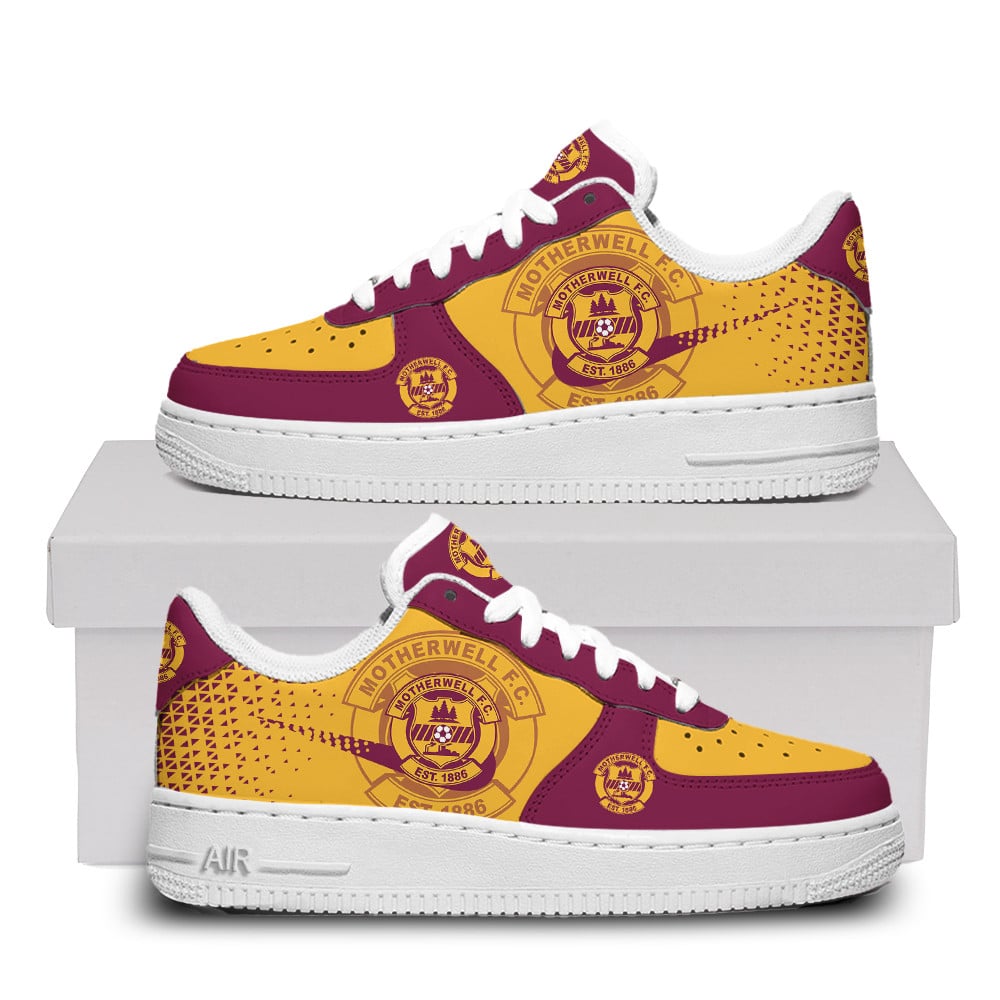 Motherwell Fc Air Force One Shoes For Men Women