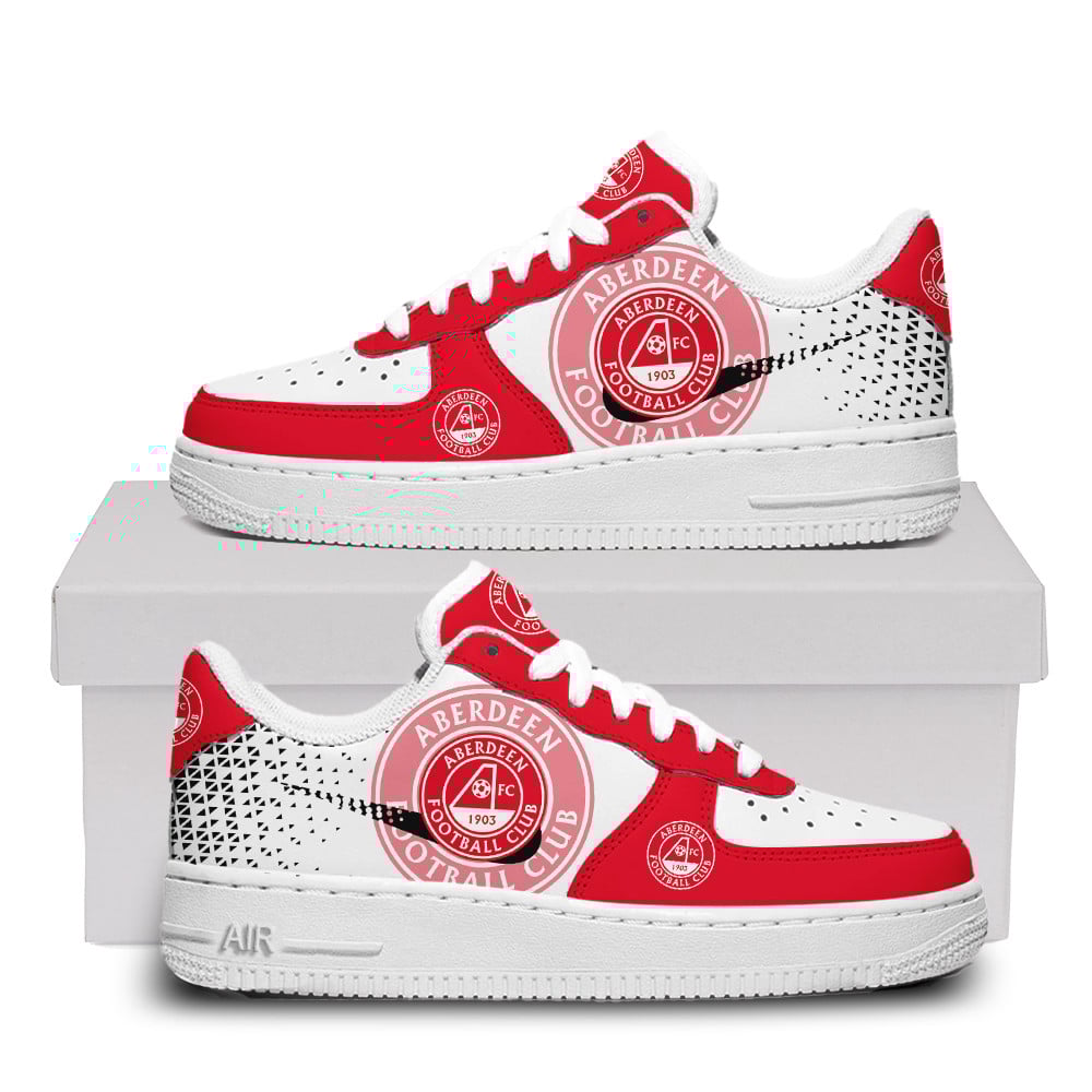 Aberdeen Fc Air Force One Shoes For Men Women