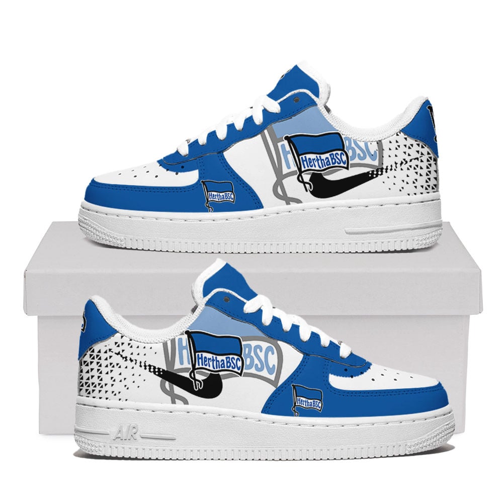 Hertha Bsc Air Force One Shoes For Men Women