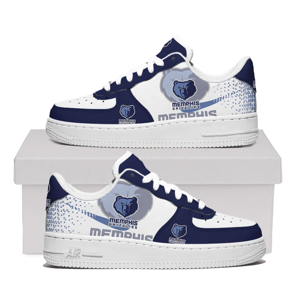 Memphis Grizzlies Air Force One Shoes For Men Women
