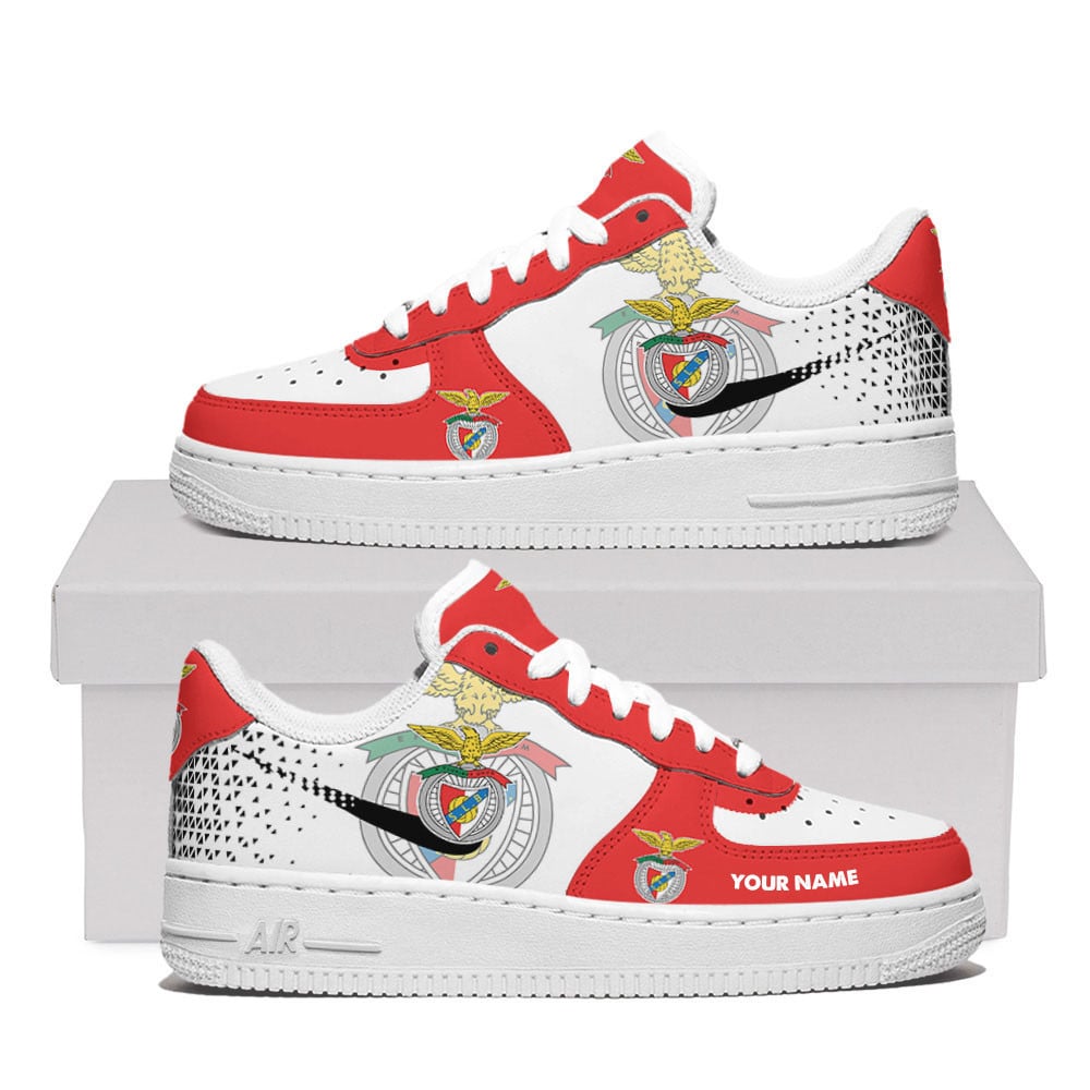 Benfica Premium Air Force One Shoes Personalized For Men Women