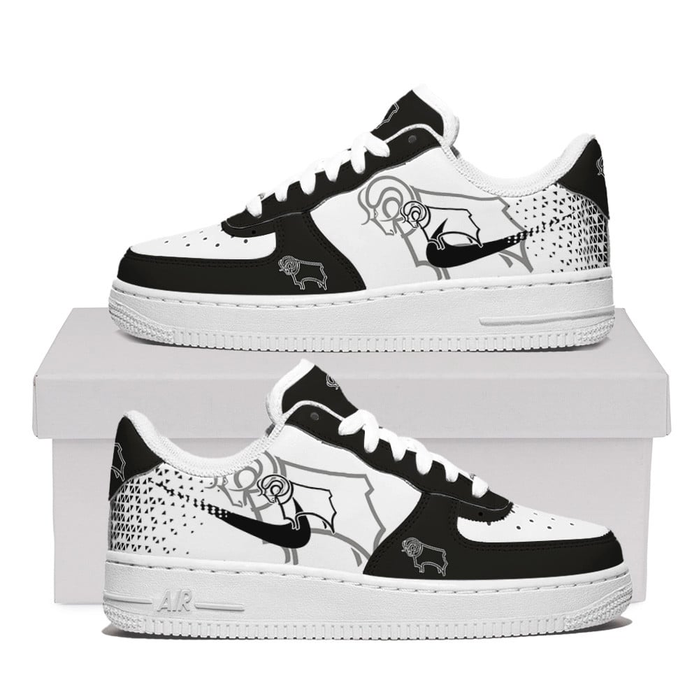 Derby County Air Force One Shoes For Men Women