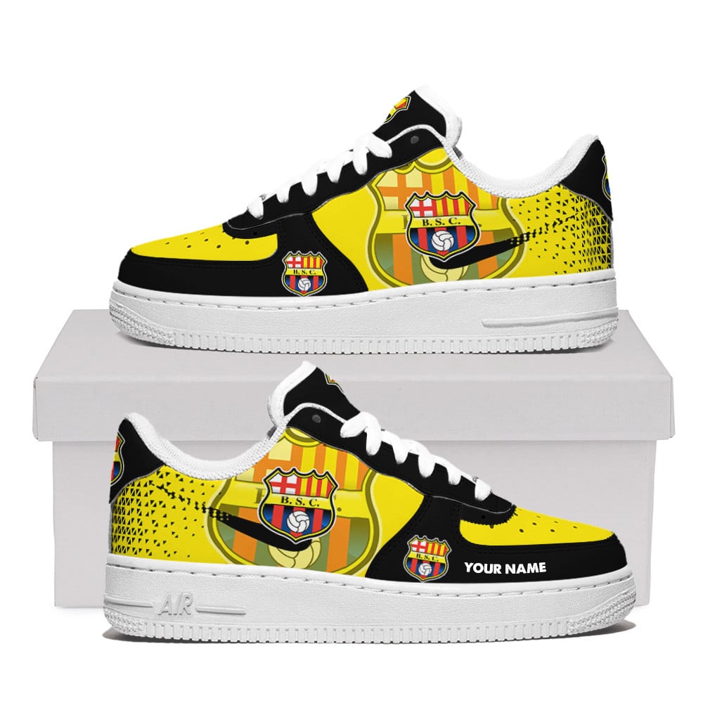 Barcelona Premium Air Force One Shoes Personalized For Men Women