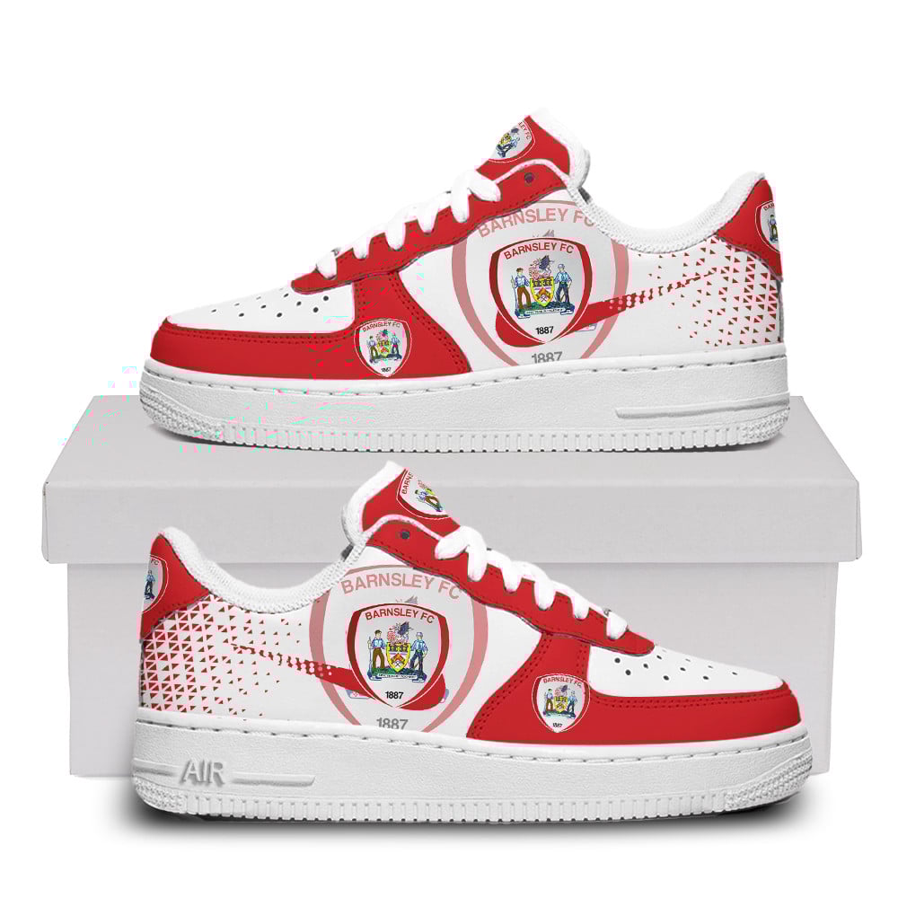Barnsley Fc Air Force One Shoes For Men Women