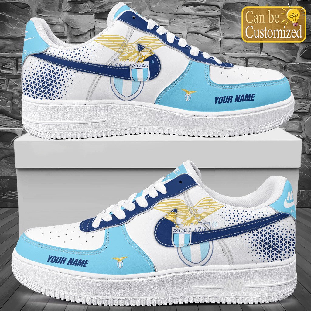 Lazio Air Force One Shoes C626 Personalized For Men Women