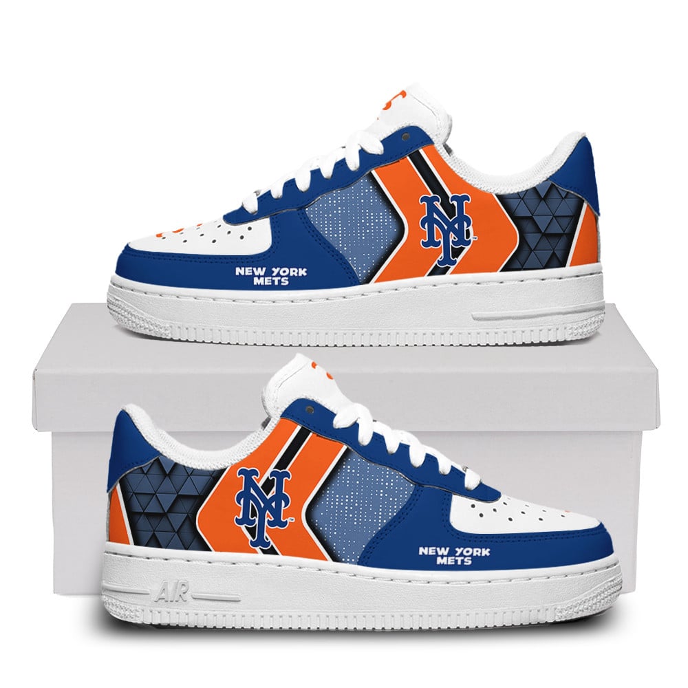 New York Mets Air Force One Shoes For Men Women