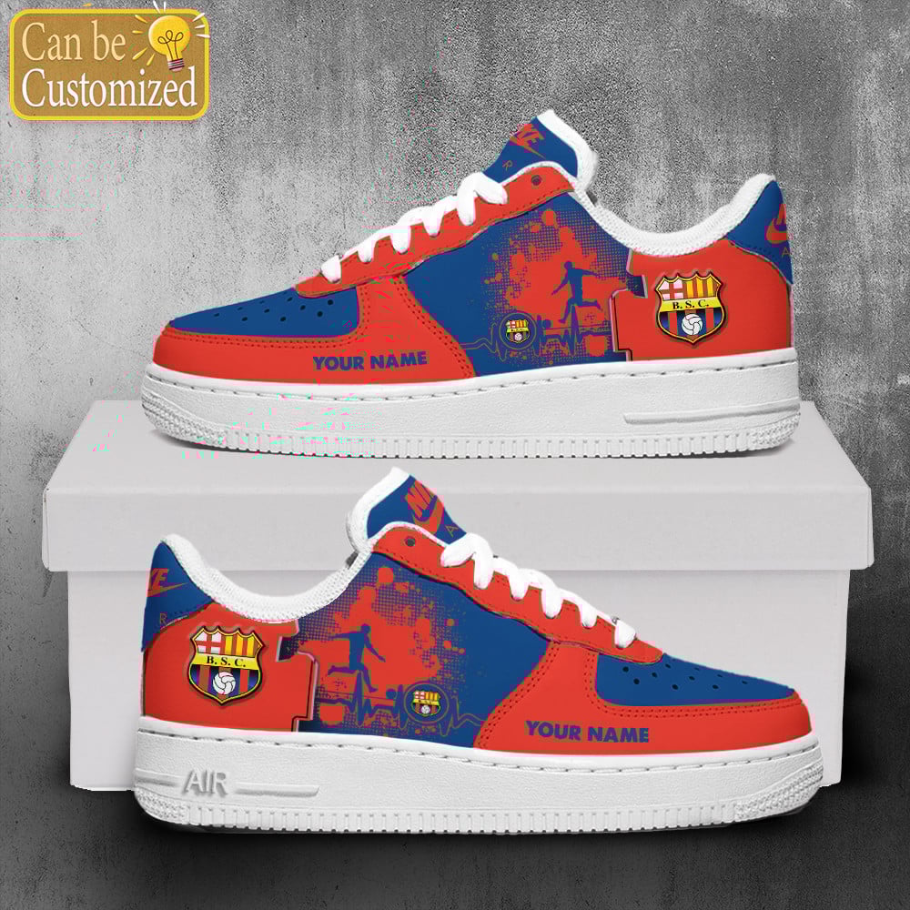 Barcelona Air Force One Shoes Personalized For Men Women
