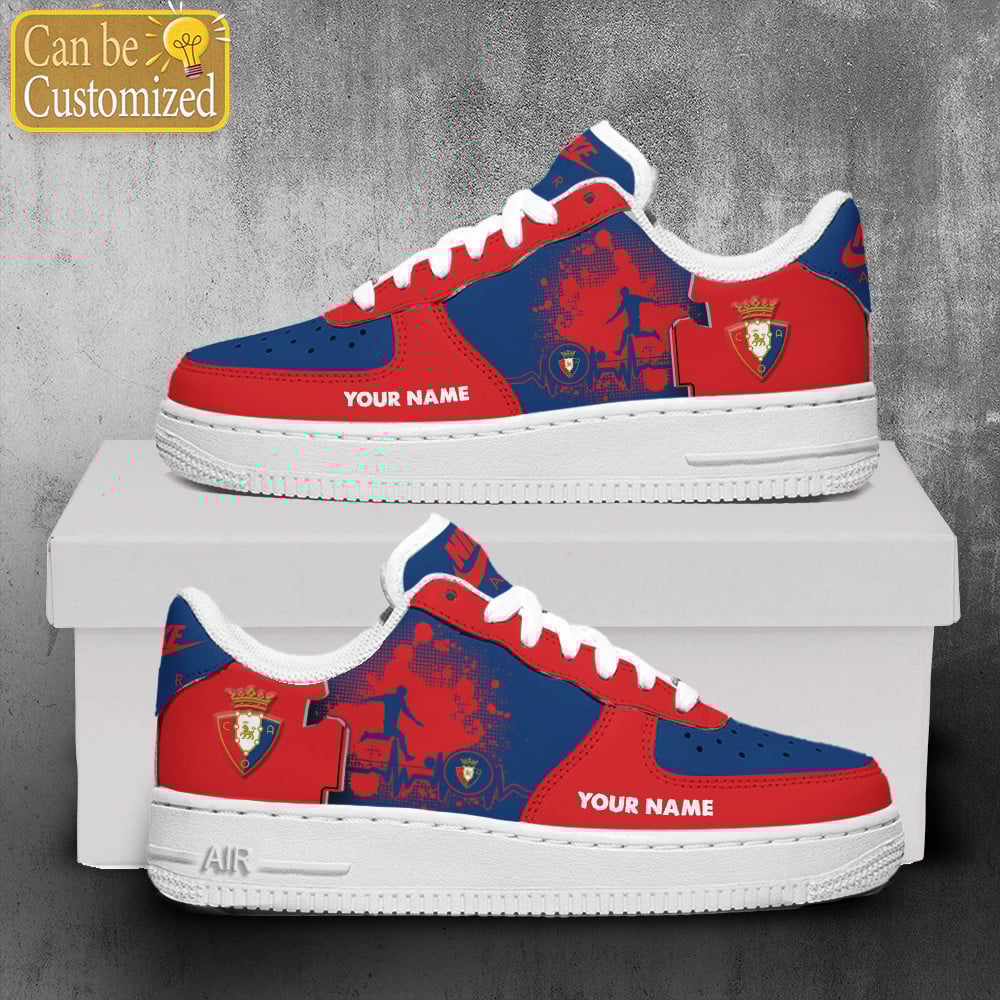 Osasuna Air Force One Shoes Personalized For Men Women