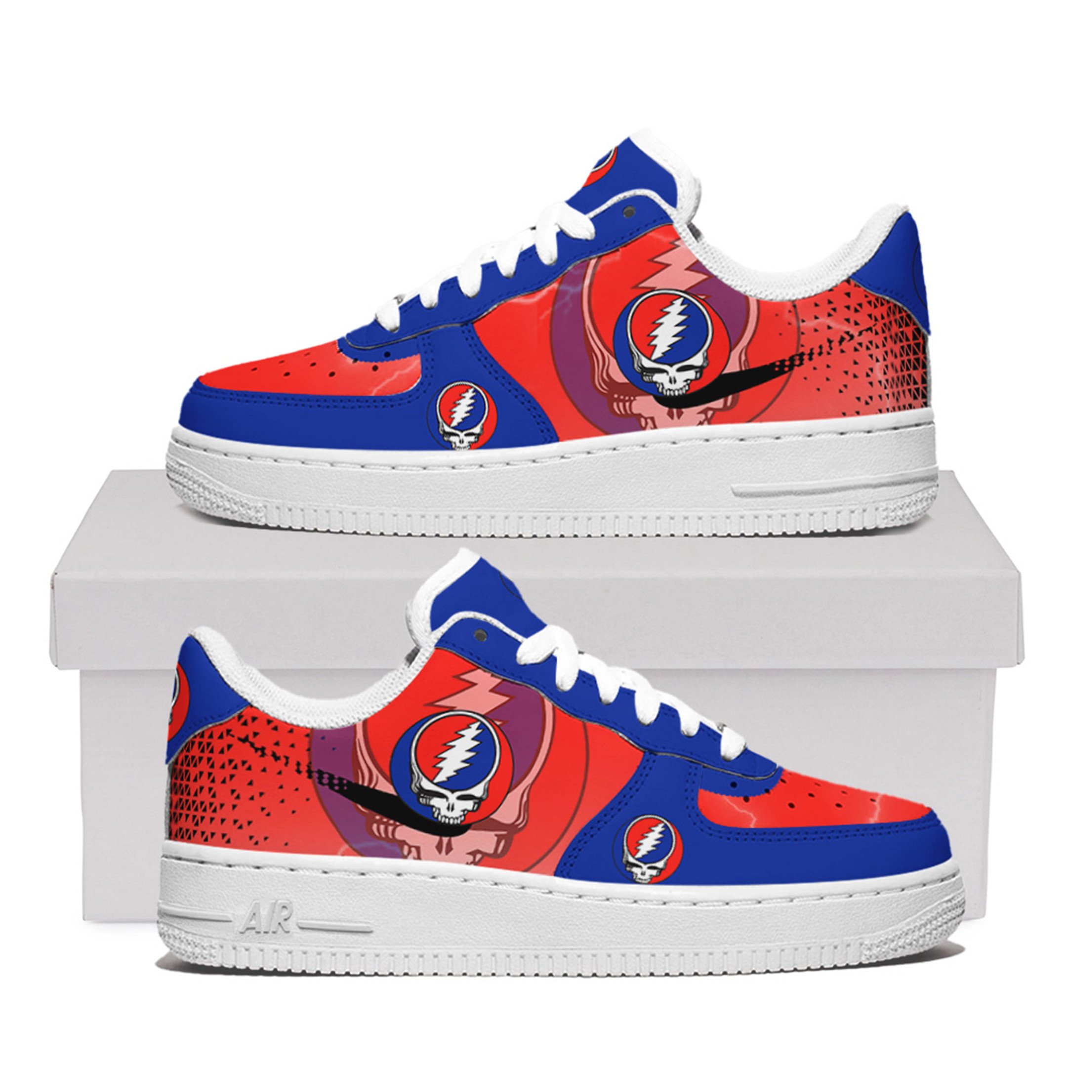 Grateful Dead Air Force One Shoes For Men Women
