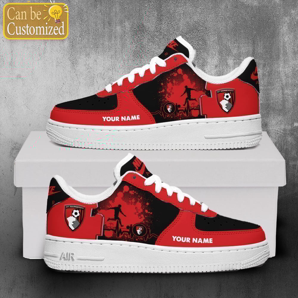 Afc Bournemouth Air Force One Shoes Personalized For Men Women