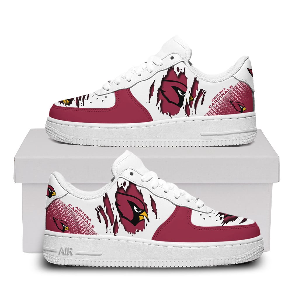 Arizona Cardinals Premium Air Force One Shoes For Men Women
