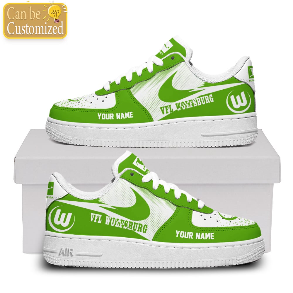 Vfl Wolfsburg Custom Name Air Force One Shoes For Men Women