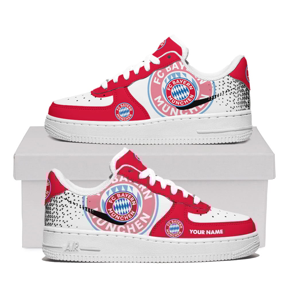 Bayern Mnchen Premium Air Force One Shoes Sneaker Af1 Personalized For Men Women
