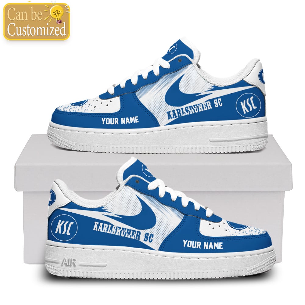 Karlsruher Sc Custom Name Air Force One Shoes For Men Women