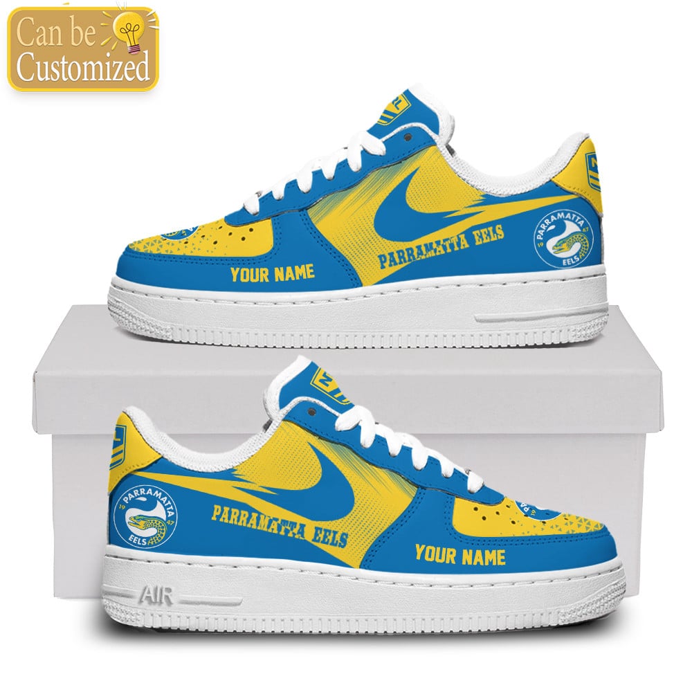 Parramatta Eels Air Force One Shoes Custom Name For Men Women